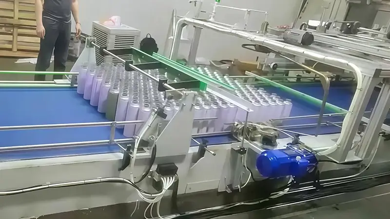 Автоматическая стреппинг машина для обвязки банок 1