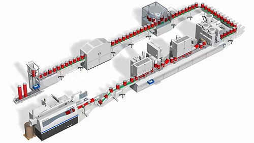 Линия производства банок для химических продуктов и лакокрасочных материалов