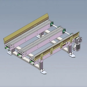 Пластинчато-цепной конвейер с цепью из нержавеющей стали