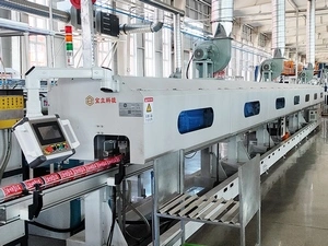 Печь сушки и полимеризации покрытия корпусов банок