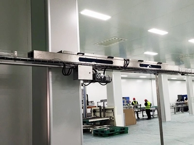 Конвейерный обеззараживатель корпуса банки (УФ-стерилизатор)