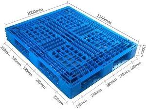 Пластиковый поддон с четырехсторонним входом (крестообразное основание по периметру)