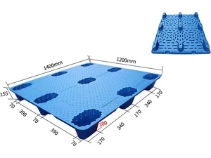 Пластиковые паллеты на 9-ти ножках